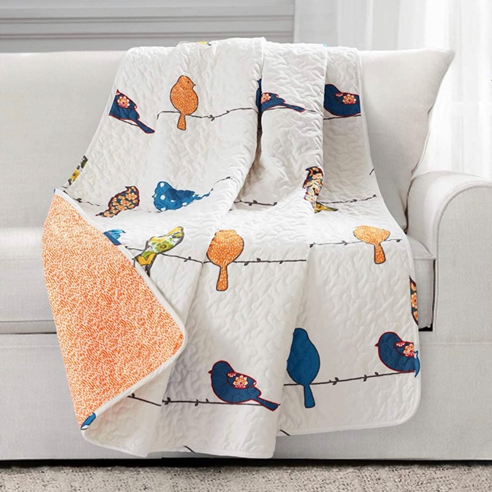 Rowley Cheerful Bird Throw